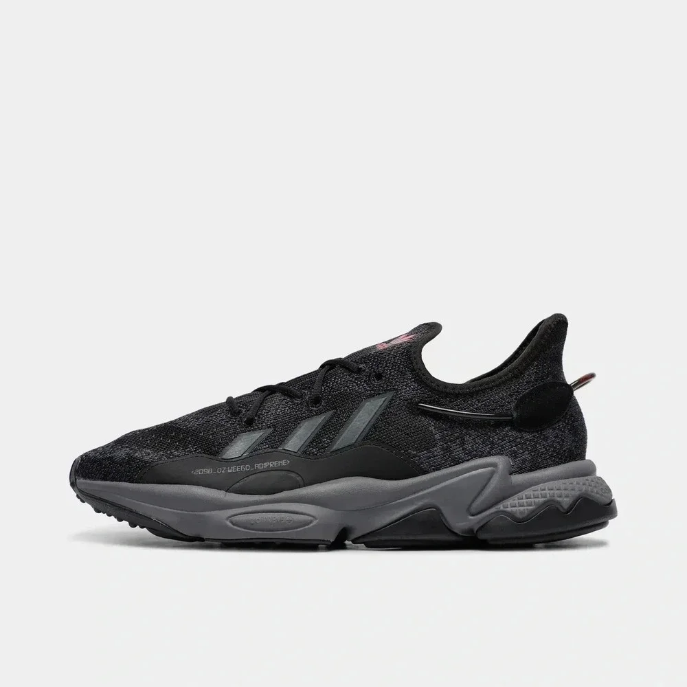 Size 10 Mens - adidas OZWEEGO Knit Running Shoes Black Shoes IF4897 NEW